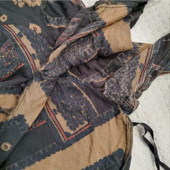 Free People From Your Heart Midnight Dress Size M - Picture 12 of 15